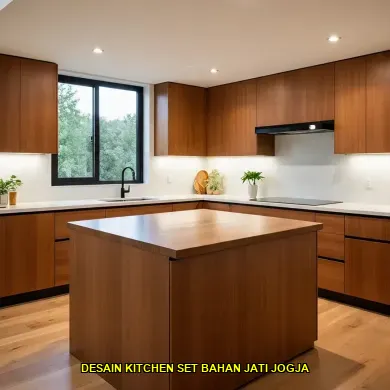 10 Tips Memilih Desain Kitchen Set Bahan Jati di Jogja